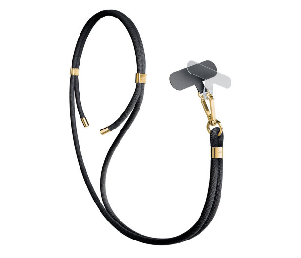3mk Sznurek do Etui EasyClip Elite Black (gold) - 1267311 - zdjęcie